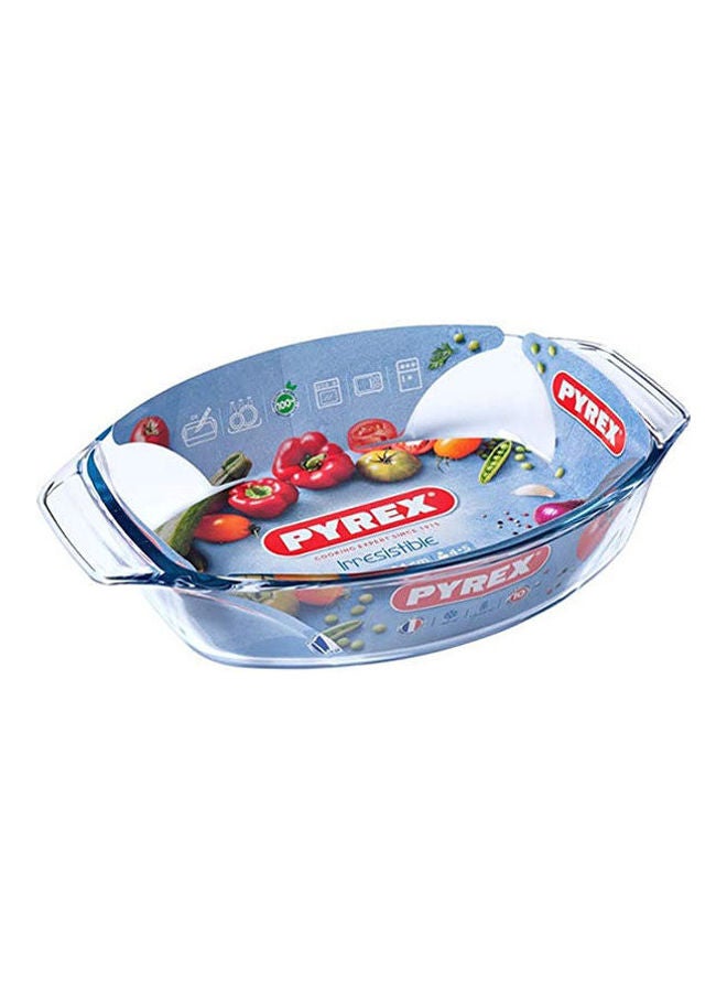 PYREX Optimum Oval Roaster Clear 39cm - Image 2