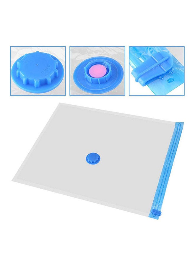 Vacuum Space Saver Reusable Sealer Storage Bags Pack Of 5 White 90X130cm  - Image 2