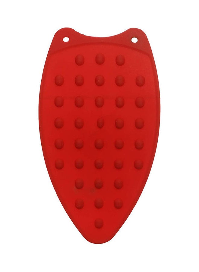 Silicone Iron Hot Protection Rest Red 198grams