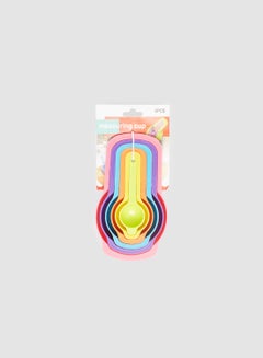 6-Piece Measuring Spoon Set Multicolour 250 -25- 85-  60 -15mm