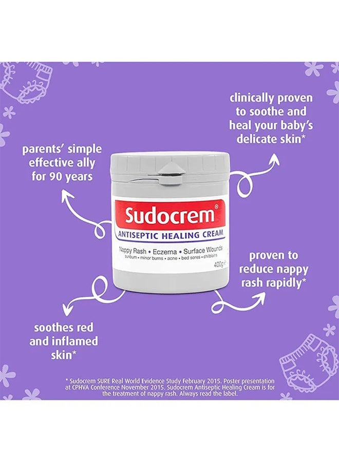 Sudocrem - Antiseptic Healing Cream To Protect Rash And Surface Wound - 125g - Image 1