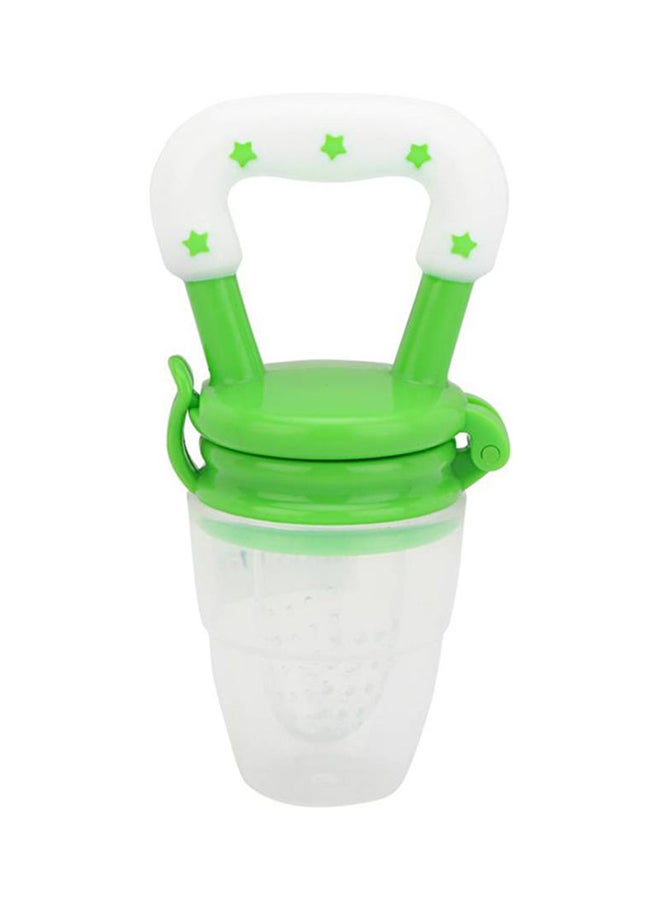 Small Wonder Silicone Fruit And Vegetable Teething Feeder For Kids - Green - Image 1