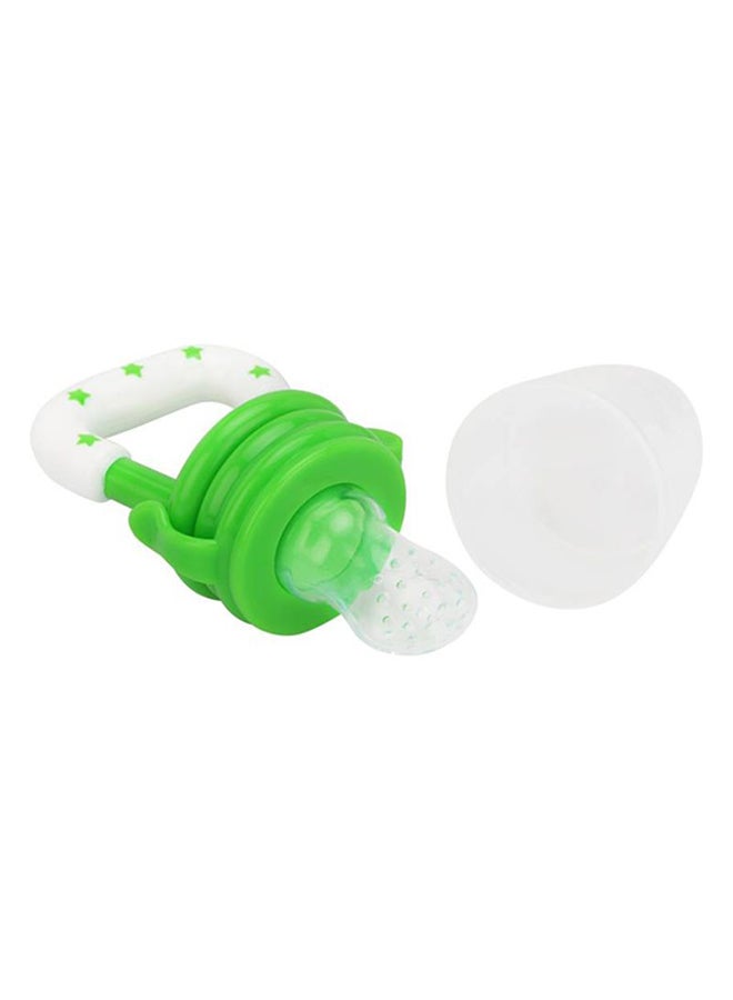 Small Wonder Silicone Fruit And Vegetable Teething Feeder For Kids - Green - Image 3