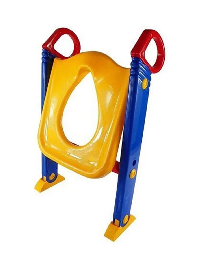 Generic - Portable Folding Trainer Toilet Potty Training Ladder Chair For Kids - Image 1