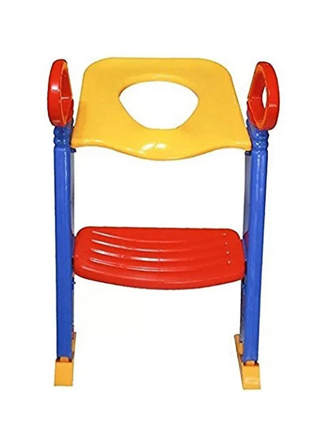 Generic - Portable Folding Trainer Toilet Potty Training Ladder Chair For Kids - Image 1