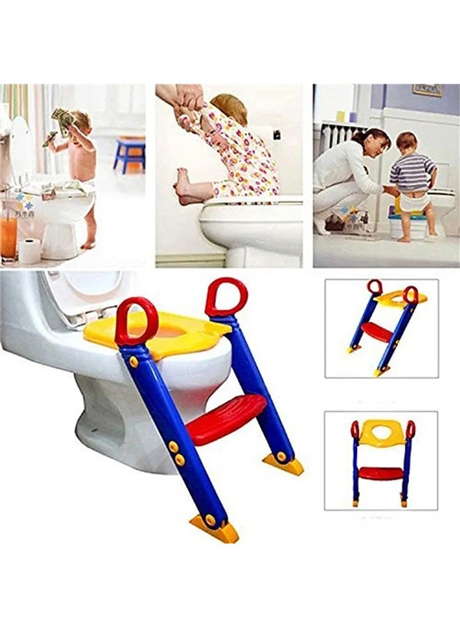 Portable Folding Trainer Toilet Potty Training Ladder Chair For Kids - v1648982140/N23580375A_8