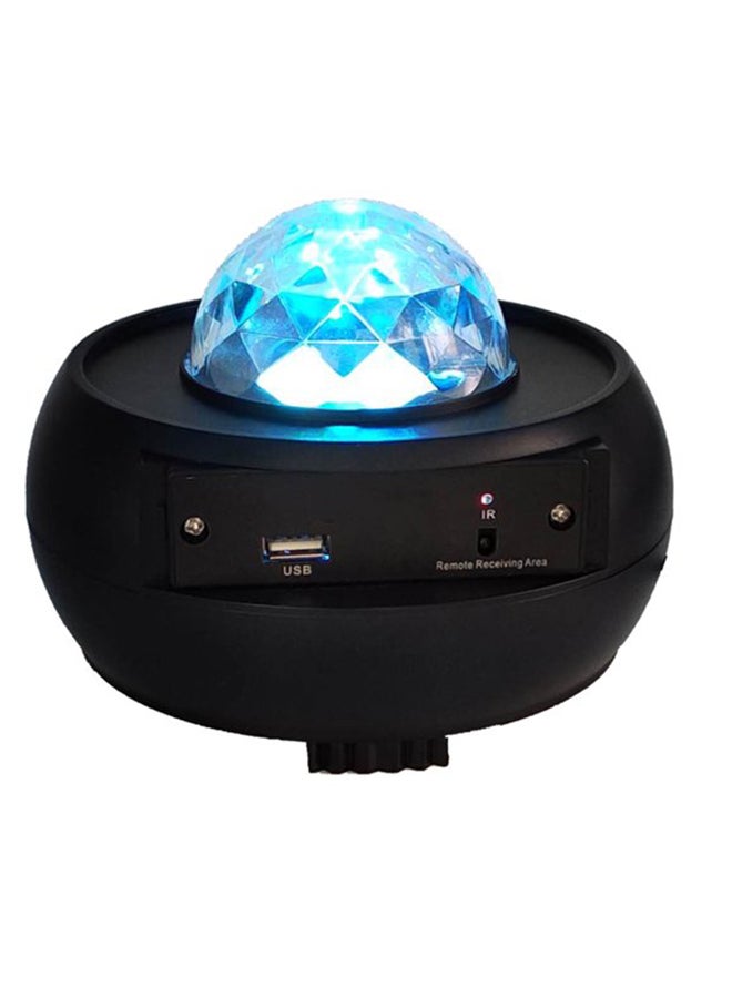 جهاز عرض LED بإضاءة LED متعددة الألوان مع جهاز تحكم عن بعد أسود 15.2x11.7x15.2سم - Image 5