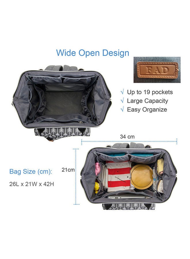 FAD - Multi-Function Waterproof Travel Diaper Baby Bag with Stroller Strap - Image 1