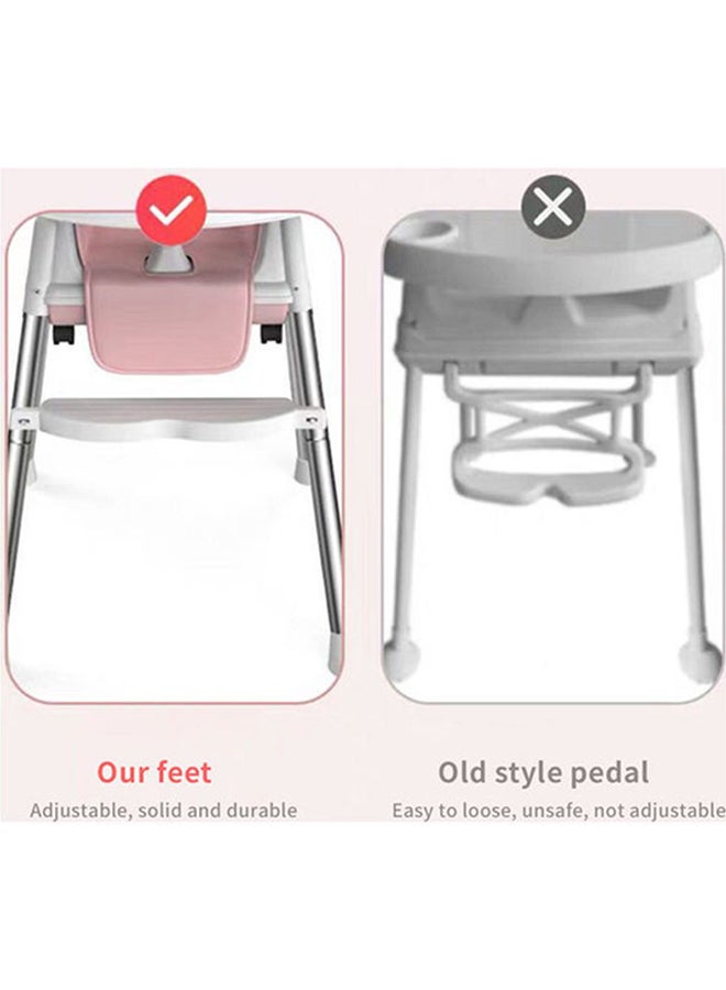 كيدل كرسي مرتفع متعدد الوظائف للأطفال مع صينية طعام متينة ودواسة للقدم قابلة للتعديل - Image 3