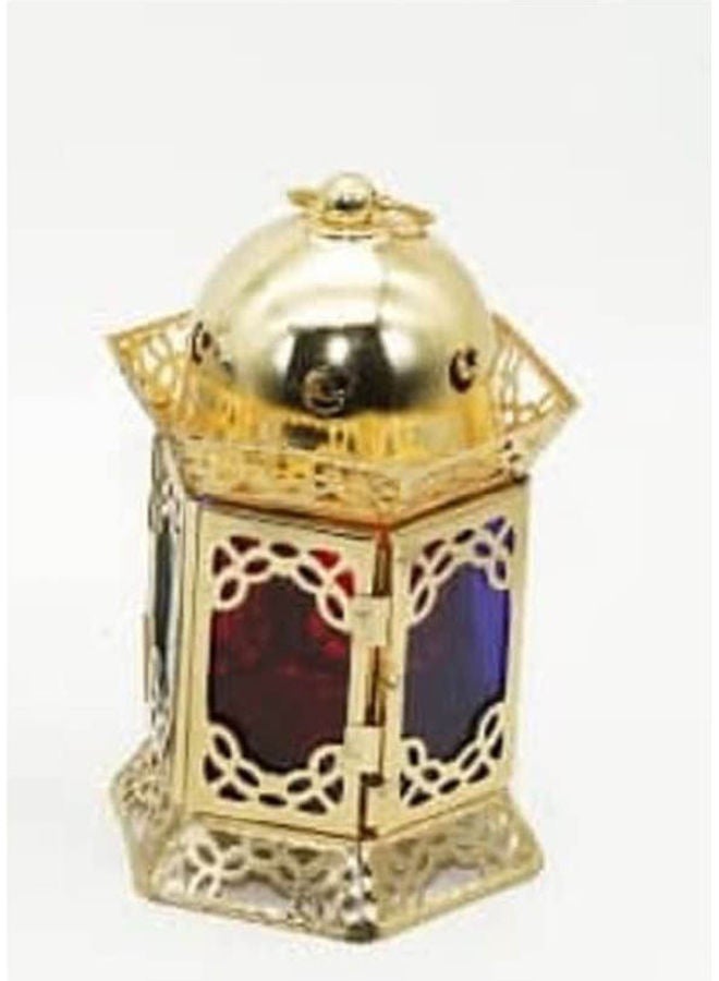 Islamic Style Metal Ramadan Lantern - Glass Opener Multicolour