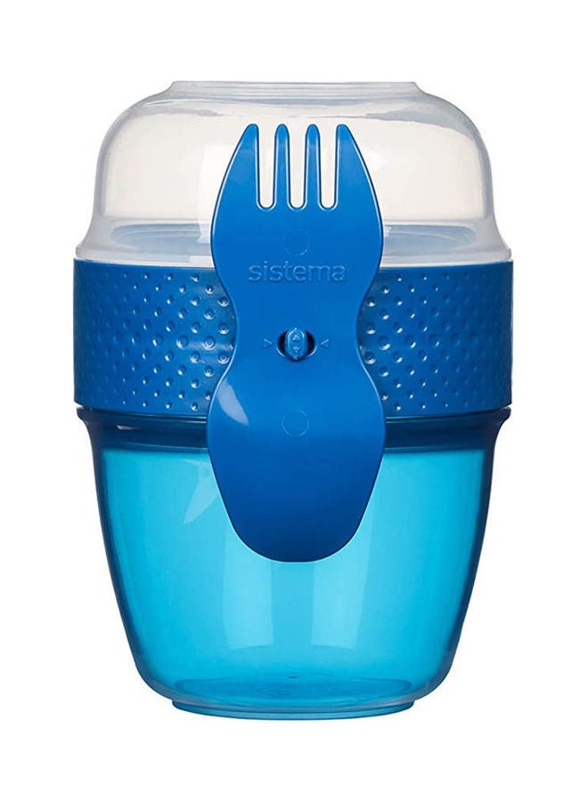 sistema 21488 Snack Capsule to Go Blue 515ml