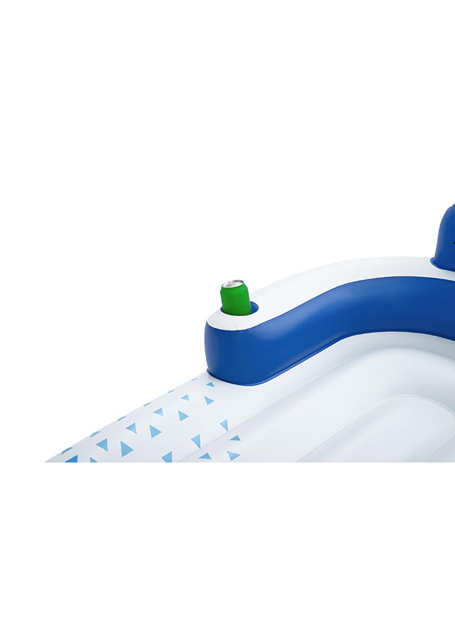 Bestway Hydro-Force Indigo Wave Double Lounge 196x193cm 196x193cm  - Image 5