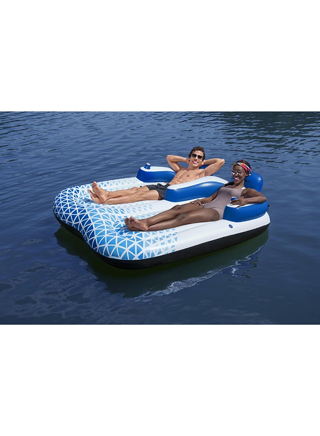 Hydro-Force Indigo Wave Double Lounge 196x193cm 196x193cm - v1648999647/N52595904A_7