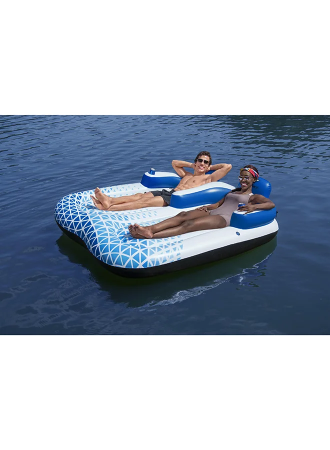 بست واي Hydro-Force Indigo Wave Double Lounge 196x193cm 196x193cm
