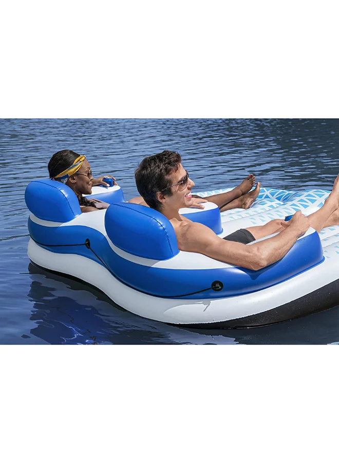 بست واي Hydro-Force Indigo Wave Double Lounge 196x193cm 196x193cm