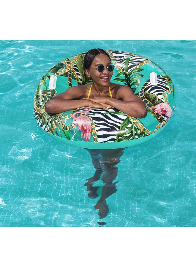 بست واي Floral Fantasy Swim Ring Float 99x99x31.5cm 99x99x31.5cm