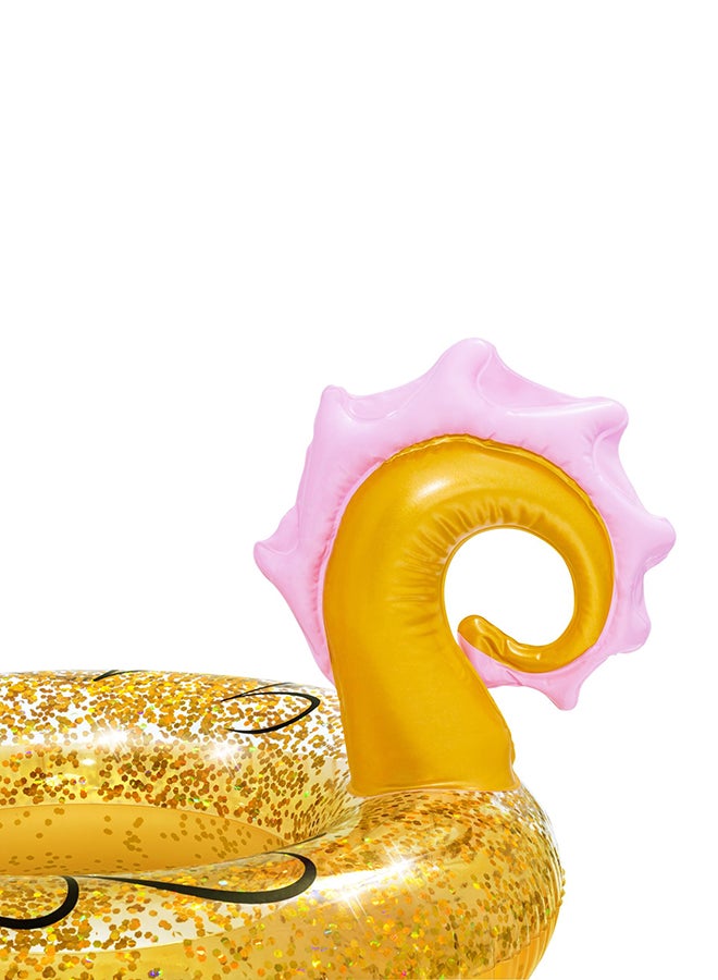 Bestway Glitter Seahorse Swim Ring Float 115x104cm 115x104cm  - Image 4