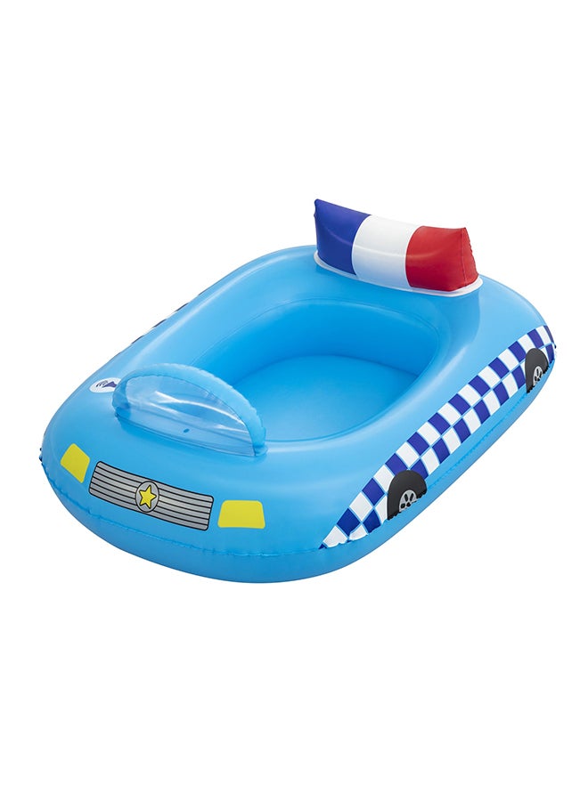Bestway UV Care Funspeakers Police Car Baby Boat 97x74cm 97x74cm  - Image 1