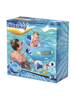 Bestway UV Care Funspeakers Police Car Baby Boat 97x74cm 97x74cm  - Image 2