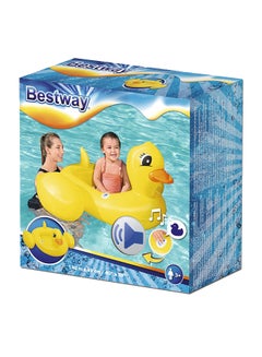 Bestway UV Care Funspeakers Duck Baby Boat 102x99cm  - Image 2