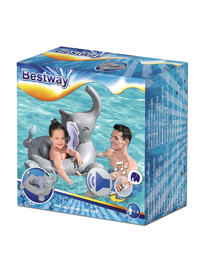 Bestway UV Care Funspeakers Elephant Baby Boat 96.5x84cm - Image 2