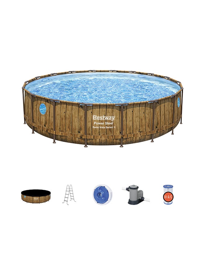 Bestway - Poolset Powersteel Vista 549x122cm 549x122cm - Image 1