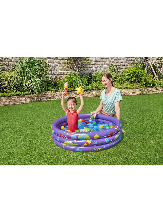 Î¦40" x H10" Intergalactic Surprise Ball Pit 102x25cm