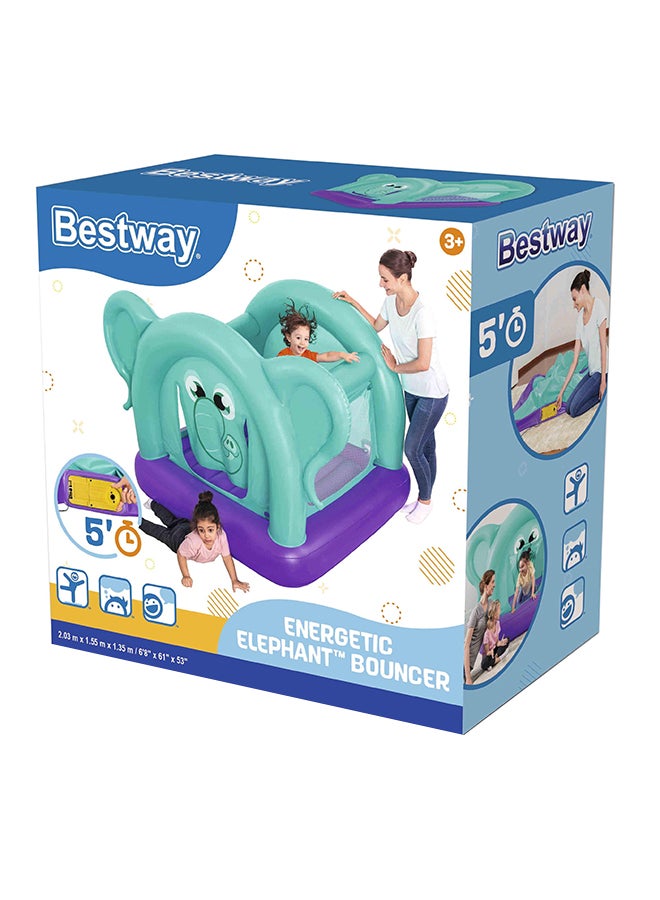 Bestway Energetic Elephant Bouncer 203x155x135cm 203x155x135cm  - Image 2