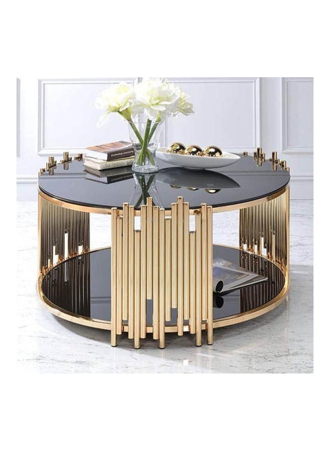 Stainless Steel Round Shine Table Multicolour 80X80X45cm