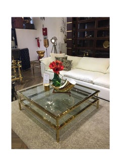 Generic Stainless Steel Square Shine Console Multicolour 90X90X50cm 
