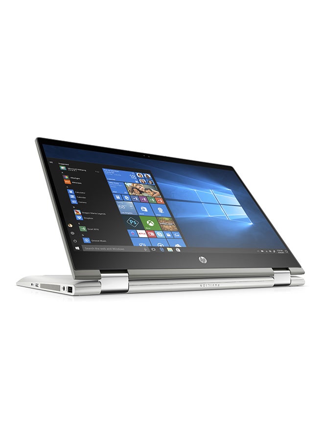 HP Pavilion x360 14-ba125cl With 14-Inch Full HD Touch Display, Core i5 Processor/8GB/256GB SSD/Integrated Graphics/Windows 10 English Silver  - Image 4