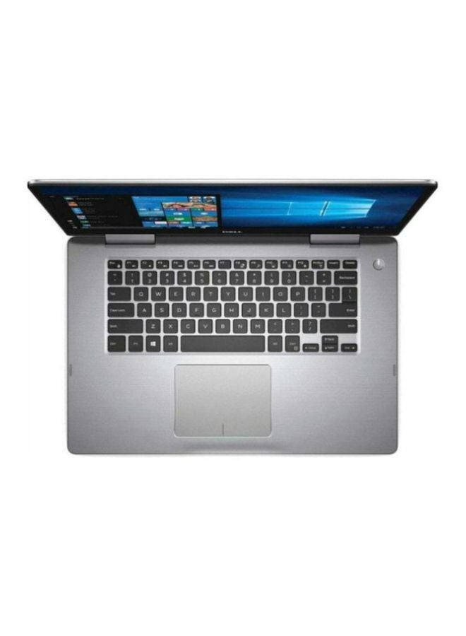 ديل - Inspiron 7573 Convertible 2-In-1 Laptop With 15.6-Inch Full HD Display, Core i7 Processor/16GB RAM/512GB SSD/Intel UHD Graphics 620/Windows 10 English Silver - Image 1