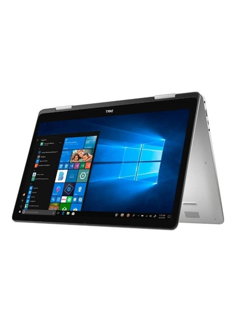Inspiron 17 7000 Convertible 2-In-1 (Upgraded Version) Laptop With 17.3-Inch Full HD Display, Core i7 Processor/16GB RAM/512GB SSD/2GB NVIDIA GeForce MX150 Graphic Card/Windows 10 /International Version English Silver