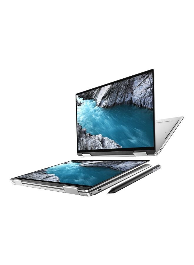 DELL - XPS-13-7390-2091-SL Convertible 2-In-1 laptop With 13.4-Inch Full HD Display, Core i7 Processor/16GB RAM/512GB SSD/Intel Iris Plus Graphics/Windows 10 /International Version English Silver/Black - Image 1