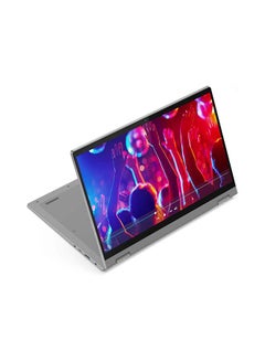 Flex 5 Convertible-2-In-1 (Upgraded Version) Laptop With 14-Inch Full HD Display, Ryzen 7 Processer/8GB RAM/512GB SSD/Intel UHD Graphics/Windows 10 English Grey