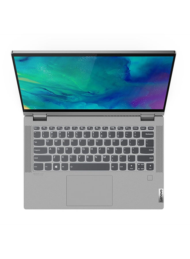 Lenovo - Flex 5 Convertible-2-In-1 (Upgraded Version) Laptop With 14-Inch Full HD Display, Ryzen 7 Processer/8GB RAM/512GB SSD/Intel UHD Graphics/Windows 10 English Grey - Image 1