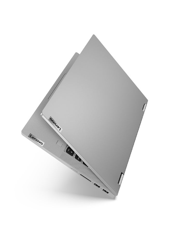 Lenovo - Flex 5 Convertible-2-In-1 (Upgraded Version) Laptop With 14-Inch Full HD Display, Ryzen 7 Processer/8GB RAM/512GB SSD/Intel UHD Graphics/Windows 10 English Grey - Image 1
