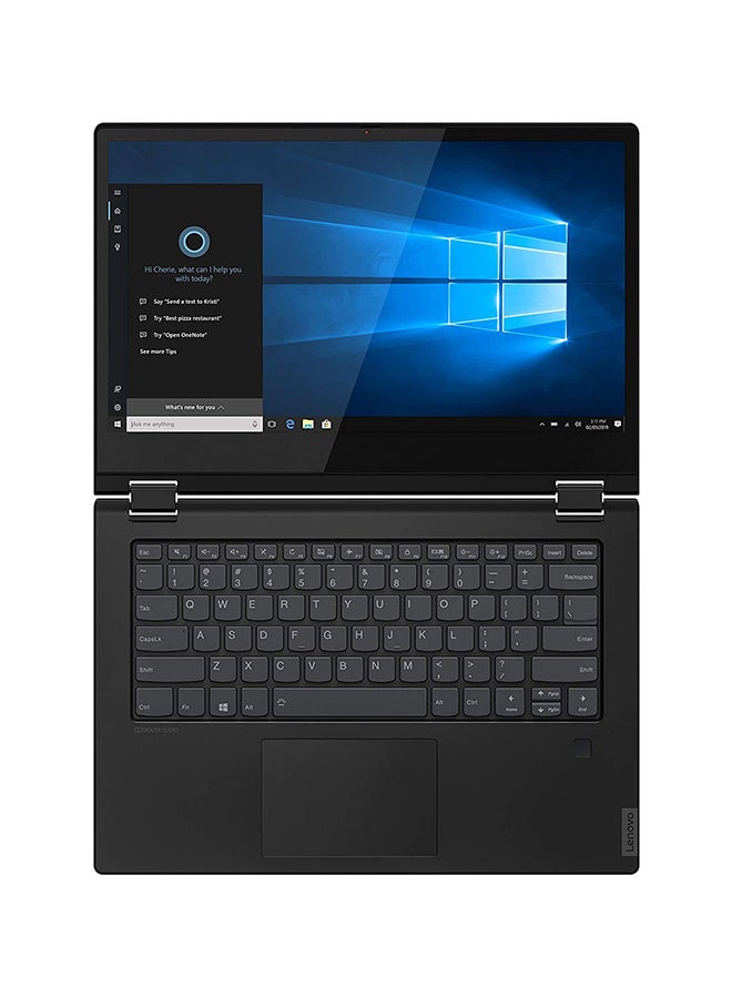 Lenovo - Flex 14 Convertible 2-In-1 Laptop With 14-Inch Full HD Display, Core i5-10210U Processor/8GB RAM/256GB SSD/Integrated Intel UHD Graphics/Windows 10 /International Version English Onyx Black - Image 1