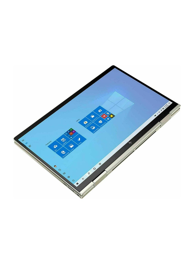 HP - Envy x360 13M-BD0023 Convertible 2-In-1 Laptop With 13.3-Inch Display, Core i7-1165G7 Processor/8GB RAM/512GB SSD/Intel Iris X Graphics/WIN-10 English Pale Gold - Image 1