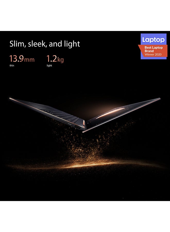 ASUS - ZenBook Flip S Convertible 2-In-1 Laptop With 13.3-Inch UHD Display, 11th Gen Core i7-1165G7 Processor/16GB RAM/1TB SSD/Intel Iris Xe Graphics/Windows 10 Home English Jade Black - Image 1