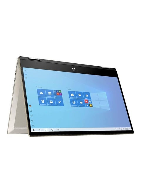 Pavilion X360 Convertible 2-In-1 Touchscreen (Upgraded Version) Laptop With 14-Inch Full HD Display, Core-i5 Processer/8GB RAM/256GB SSD/Intel UHD Graphics/Windows 10 English Warm
