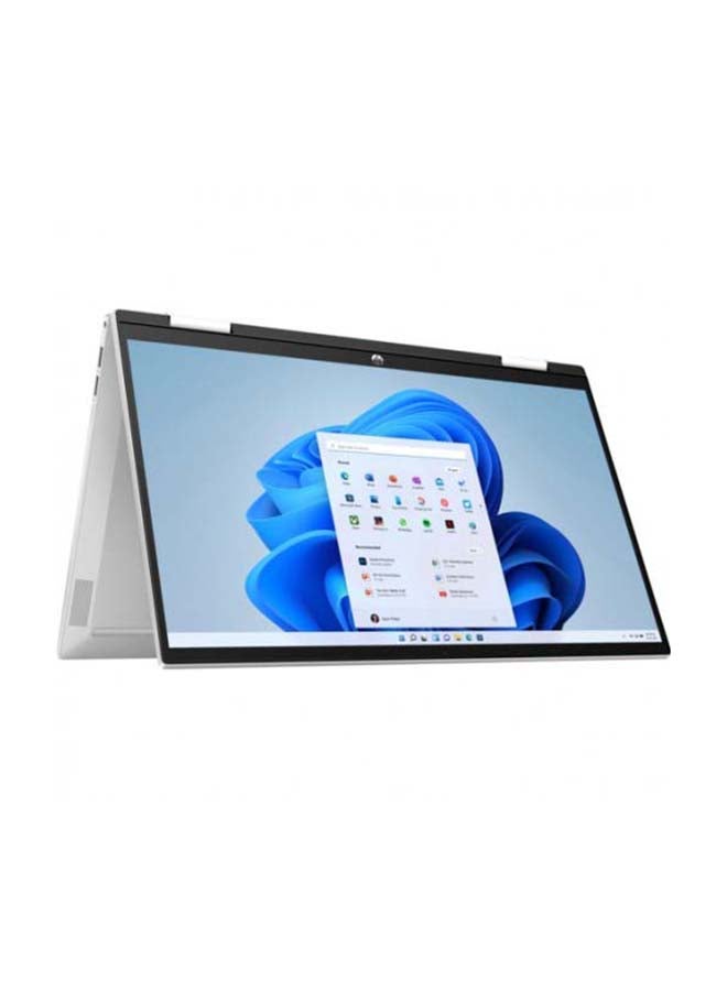 HP - Pavilion 15t-er000 X360 2-In-1 Laptop With 15.6-Inche Full HD Touchscreen Full HD Display, 11th Gen Core i7-1165G7 Processer/8GB RAM/512GB SSD/Intel UHD Graphics/Windows 10 /International Version English Silver - Image 1