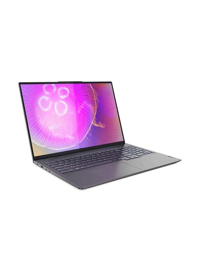 Lenovo - Yoga Slim 7 Pro Laptop With 14 Inch 2.8K Display, Intel 11th Gen Core i7-11370H / 16GB RAM / 1TB SSD / 2GB GDDR6 NVIDIA GeForce MX450/Windows 10 English/Arabic Slate Grey - Image 1