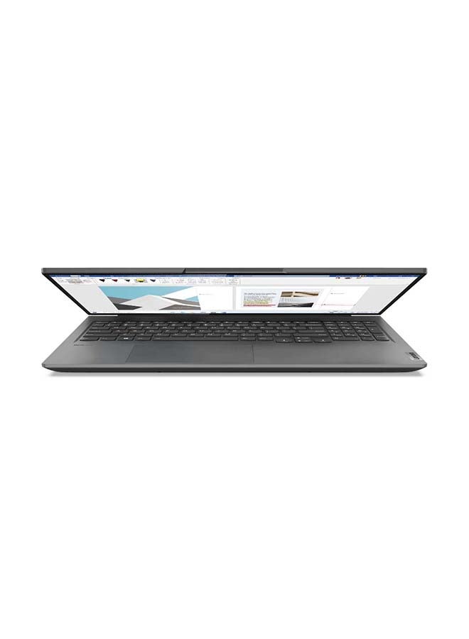 Lenovo - Yoga Slim 7 Pro Laptop With 14 Inch 2.8K Display, Intel 11th Gen Core i7-11370H / 16GB RAM / 1TB SSD / 2GB GDDR6 NVIDIA GeForce MX450/Windows 10 English/Arabic Slate Grey - Image 1