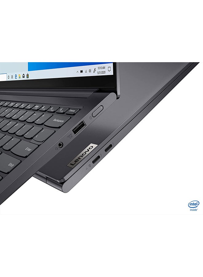Lenovo - Yoga Slim 7 Pro Laptop With 14 Inch 2.8K Display, Intel 11th Gen Core i7-11370H / 16GB RAM / 1TB SSD / 2GB GDDR6 NVIDIA GeForce MX450/Windows 10 English/Arabic Slate Grey - Image 1