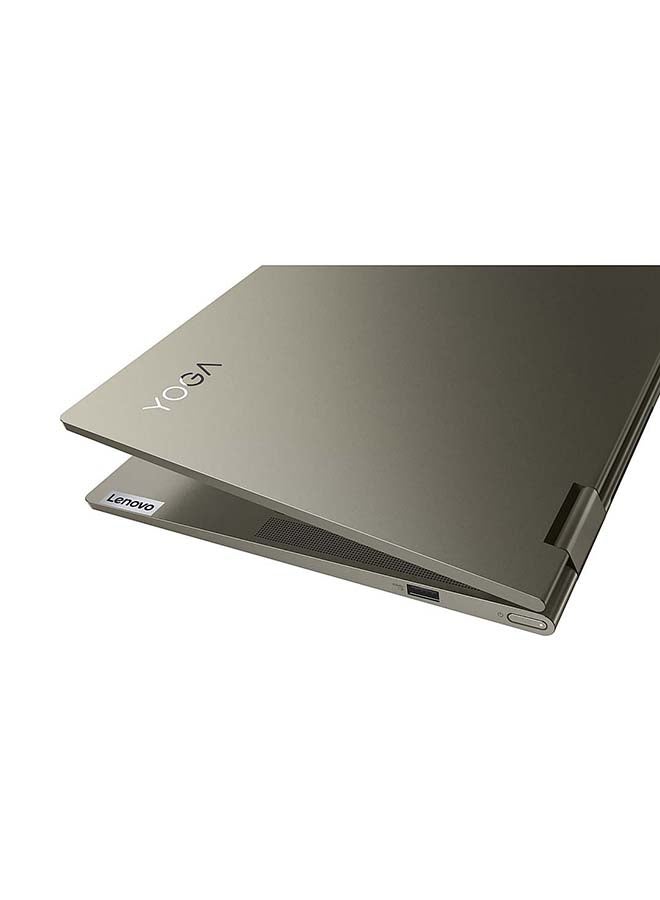 Lenovo - Yoga 7 2-in-1 Convertible Laptop With 15.6-Inch FHD IPS Multi-touch X360 Display, 11th Gen Intel Core i5-1135G7 Processor/8GB RAM/256GB SSD/Intel Iris Xe Graphics/Backlit Keyboard/Fingerprint/Windows 10 English Slate Grey - Image 1