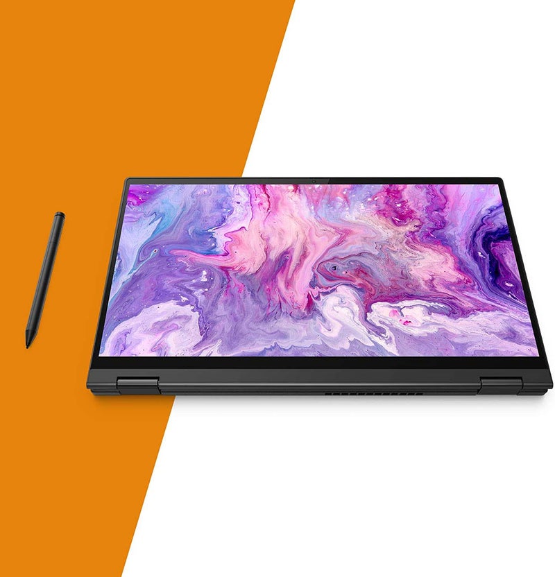 Lenovo - IdeaPad Flex 5 14ITL05 2-In-1 (Upgraded Version) Laptop With 14-Inch Touch Full HD Display, 11th Gen Core i7-1165G7 Processor/16GB RAM/512GB SSD/2GB NVIDIA GeForce MX450 Graphics/Windows 11 /International Version English/Arabic Graphite Grey - Image 1