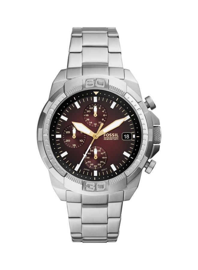 FOSSIL Men's Stainless Steel Chronograph Watch FS5878  - Image 1