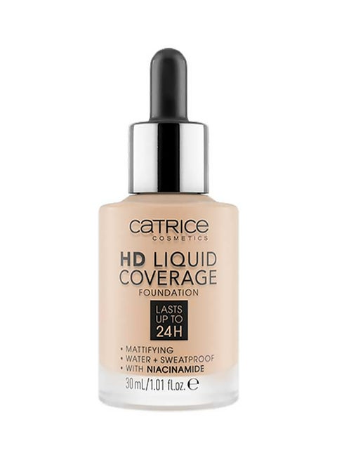 Hd Liquid Coverage 010 Foundation 30 ml 010 Light Beige