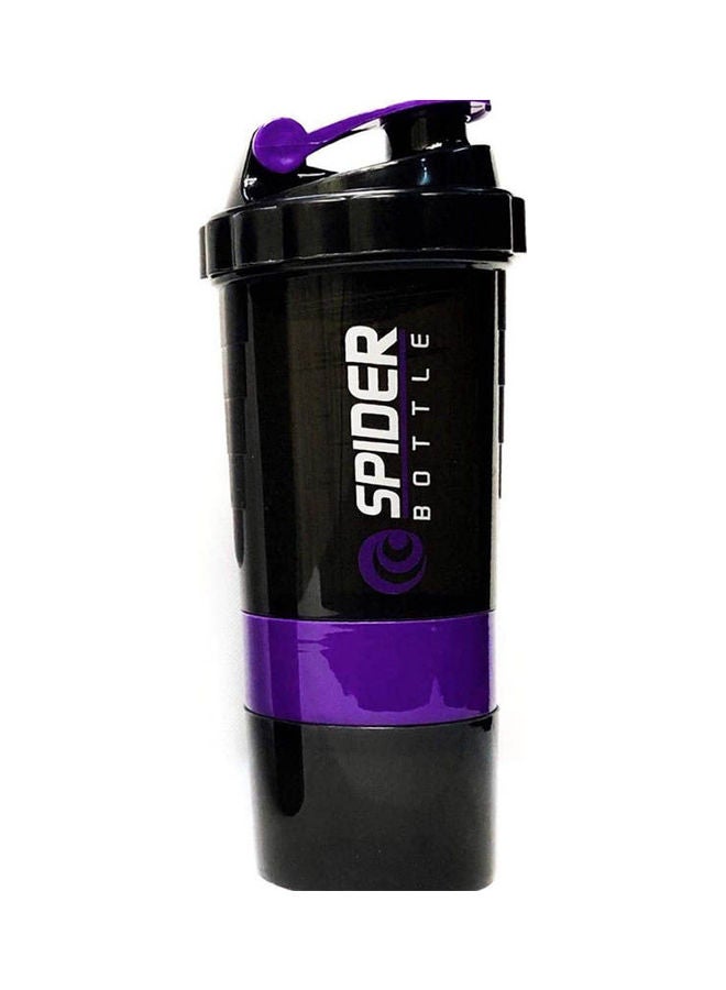 SPIDER BOTTLE - Protein Shaker From Spider Bottle Black/Purple 500ml - Image 1